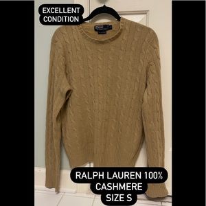 Fall must have! Tan Ralph by Ralph Lauren cashmere sweater